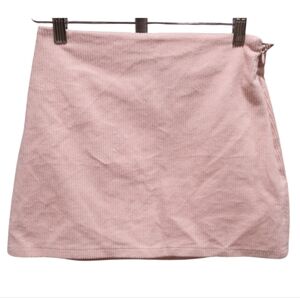 Forever 21 Blush Corduroy Mini Skirt